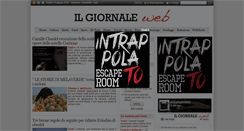 Desktop Screenshot of ilgiornaleweb.it